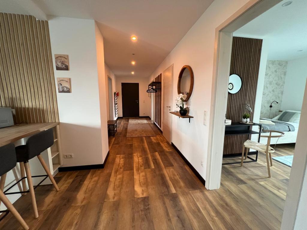 Grosse Wohnung Wellness + Sauna + Netflix ペータースハーゲン エクステリア 写真