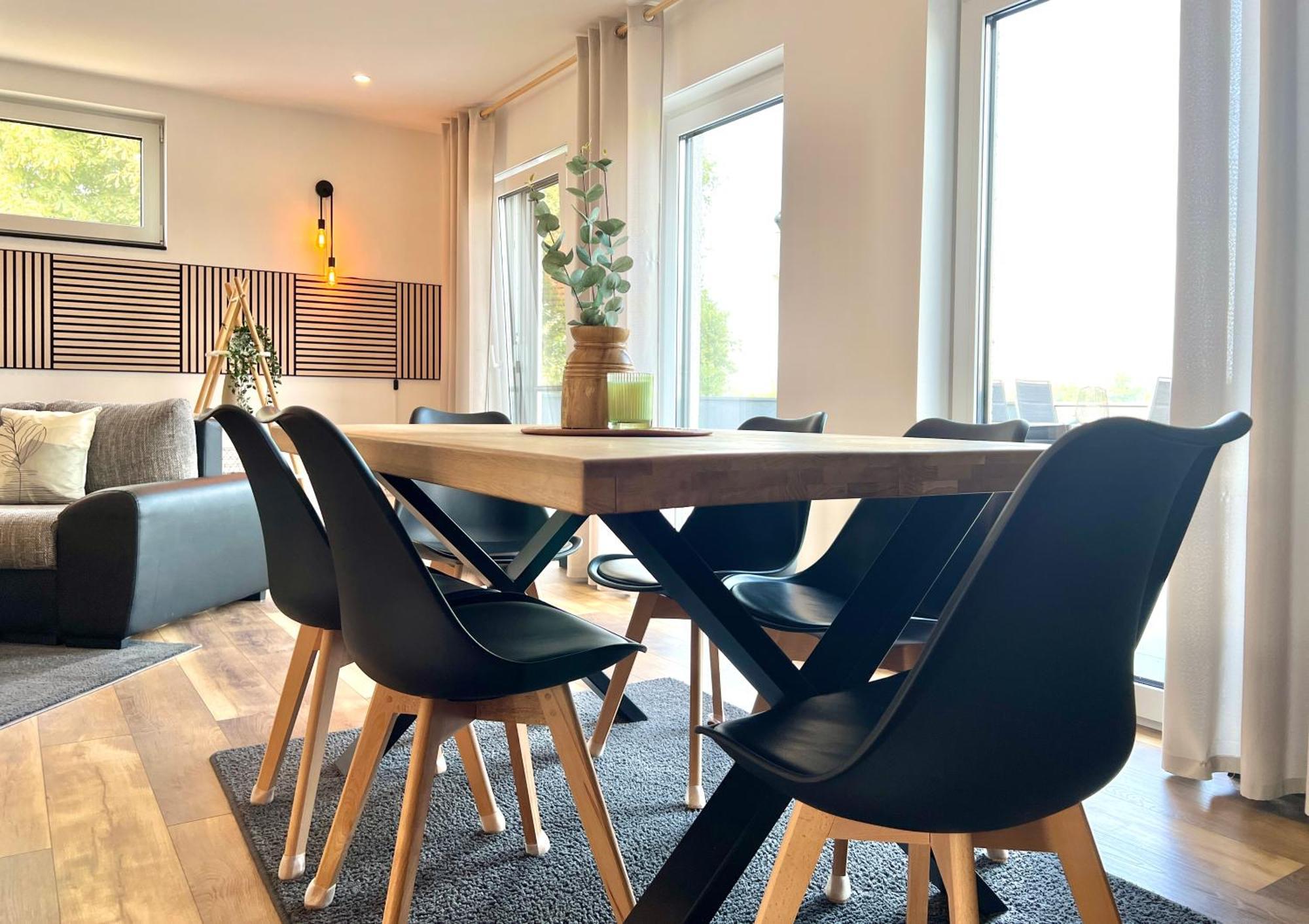 Grosse Wohnung Wellness + Sauna + Netflix ペータースハーゲン エクステリア 写真